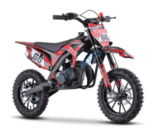 Benzínová motorka 49CC TIGER, červená farba