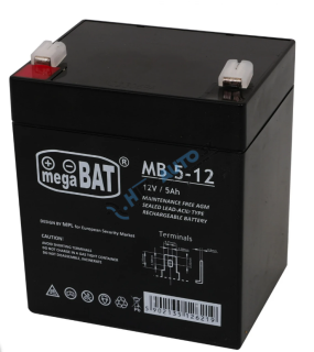 Batéria do elektrického autíčka 12V/5AH
