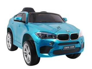 Elektrické autíčko BMW X6 - lakované – modré