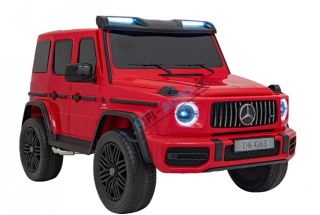 Elektrické autíčko Mercedes Benz G63 AMG XXL 24V – červená