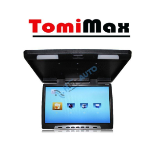 Stropný LCD monitor 15,6",USB/SD/HDMI/FM