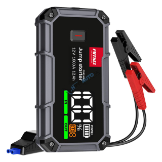 Štartovacia powerbanka 3 v 1 s LED baterkou 12V 12Ah 1000A