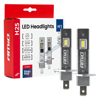 LED prestavbová sada Séria H25 CANBUS H1 12V 20W