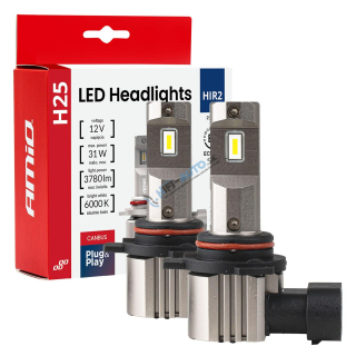 LED prestavbová sada Séria H25 CANBUS HIR2 9012 12V 31W