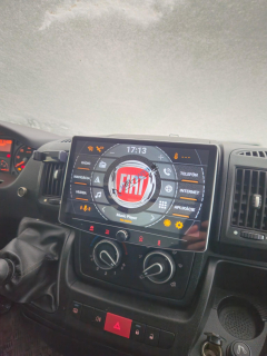 ANDROID 15 Fiat Ducato, Peugeot Boxer, Citroen Jumper autorádio 10,1" WIFI, GPS, USB