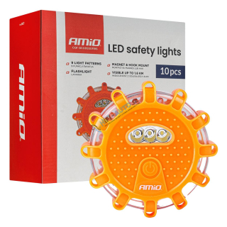 Núdzové svietidla LED 12SMD+3SMD 10 kusov