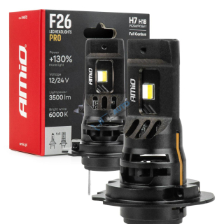 LED prestavbová sada F26 PRO H7 H18 12V 24V