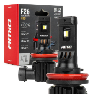 LED prestavbová sada F26 PRO H8 H9 H11 H16 12V 24V