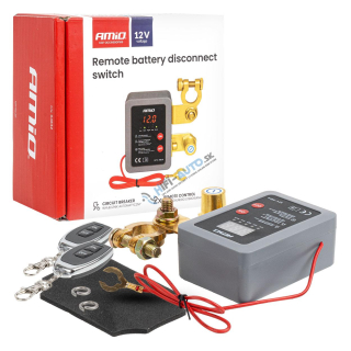 Diaľkový automatický vypínač akumulátora 12V 240A (BATT)