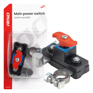 Hlavný vypínač autobatérie 12V 24V 250A