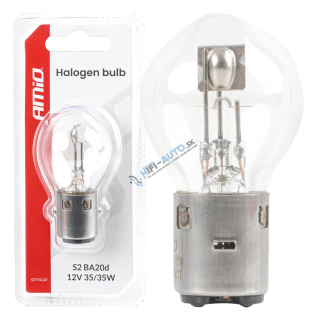 Halogénové žiarovky S2 12V 35/35W BA20d 1ks