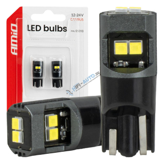 LED žiarovky CANBUS T10 2020 6SMD White 12/24V