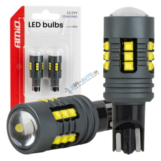 LED žiarovky STANDARD T15 2525 18SMD White 12/24V