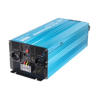 Sínusový menič napätia z 24/230V + USB, 5000W