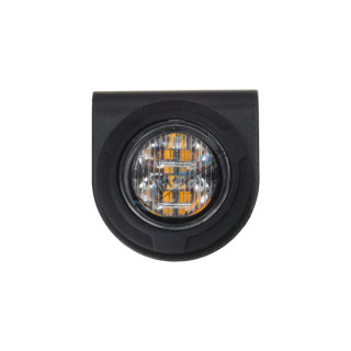 PROFI výstražné LED svetlo vonkajšie oranžové, 12-24V, ECE R65