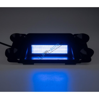 PREDATOR LED vnútorné, 18x LED 1,5 W, 12/24V, modrý, ECE R65