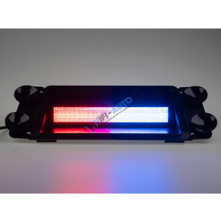 PREDATOR LED vnútorné, 24x LED 1,5 W, 12/24V, červeno-modrý, ECE R10