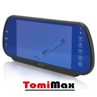 7“ TFT LCD monitor s BLUETOOTH zabudovaný v spätnom zrkadle