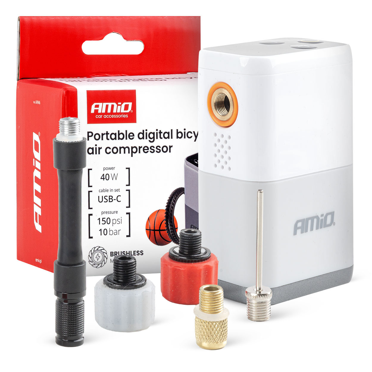 Bezdrôtový vzduchový kompresor 40W USB-C